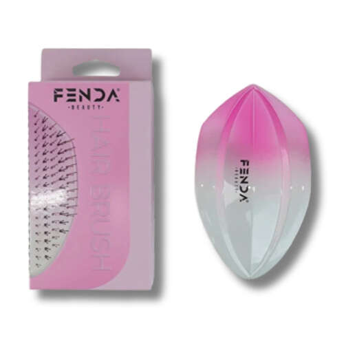 Fenda Dört Tarama Uçlu Profesyonel Saç Fırçası - 002PN - 2