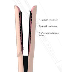Fenda Profesyonel Hava Üflemeli Saç Düzleştirici Pembe - 4