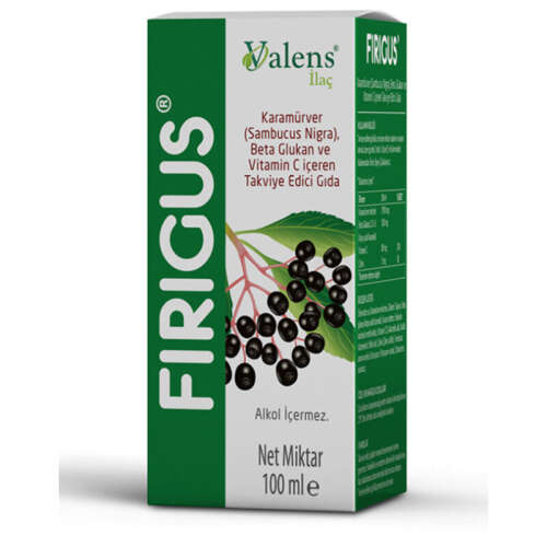 Firigus Beta Glukan ve Vitamin C İçeren Takviye Edici Gıda 100 ml - Valens