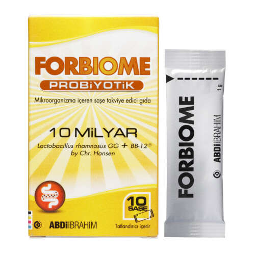Forbiome Probiyotik Takviye Edici Gıda 10 Saşe - Abdi İbrahim