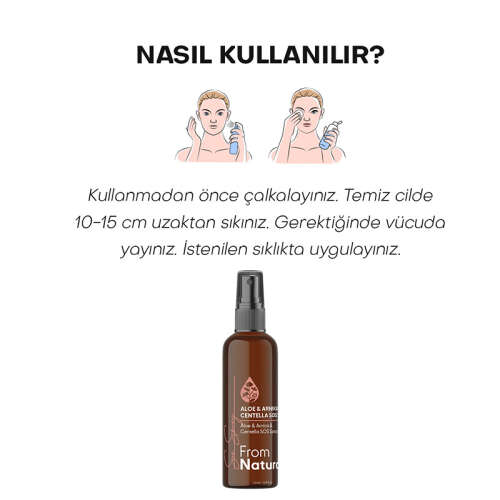 From Natura Aloe ve Arnica SOS Sprey 50 ml - 3