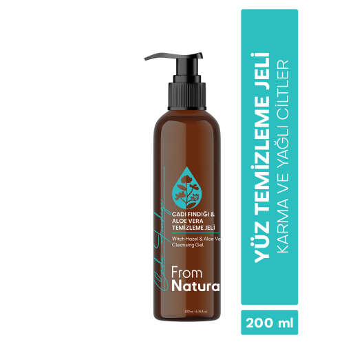 From Natura Cadı Fındığı Aloe Vera Temizleme Jeli 200 ml - 2