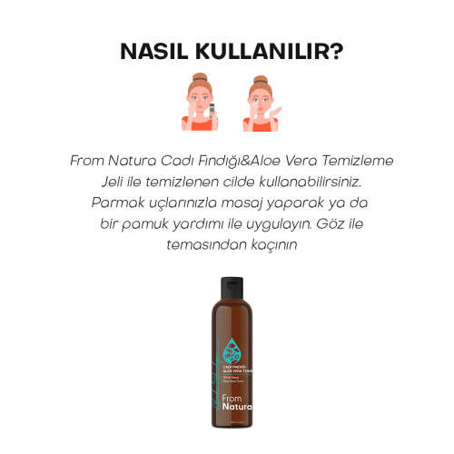 From Natura Cadı Fındığı Aloe Vera Tonik 200 ml - 5