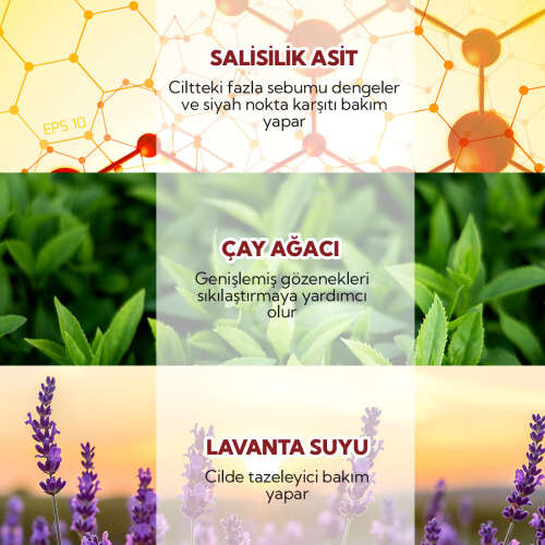 From Natura Çay Ağacı ve Salisilik Asit Yıkama Köpüğü 100 ml - 4