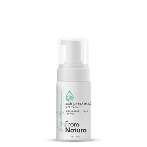 From Natura Çay Ağacı ve Salisilik Asit Yıkama Köpüğü 100 ml - From Natura
