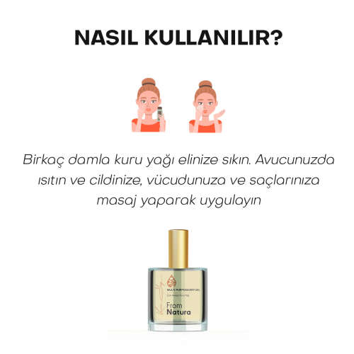 From Natura Çok Amaçlı Kuru Yağ 50 ml - 6