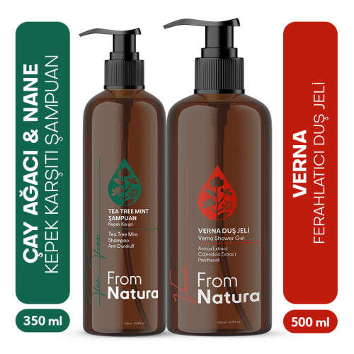 From Natura Doğal Kepek Karşıtı Banyo Bakım SETİ - From Natura