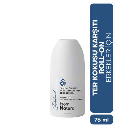 From Natura Erkekler İçin Terleme Önleyici Roll-on Deodorant 75 ml - 2