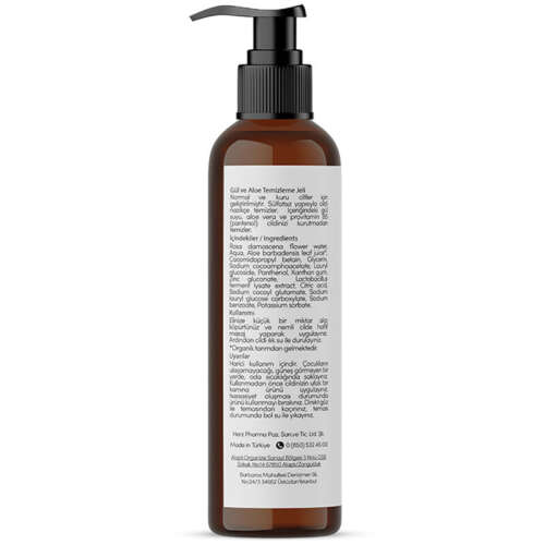 From Natura Gül Aloe Temizleme Jeli 200 ml - 3