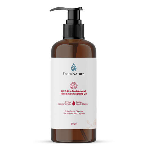 From Natura Gül Aloe Temizleme Jeli 500 ml - 1