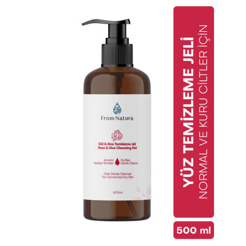 From Natura Gül Aloe Temizleme Jeli 500 ml (Promosyon Ürünü) - 4