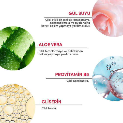 From Natura Gül Aloe Temizleme Jeli 500 ml (Promosyon Ürünü) - 6