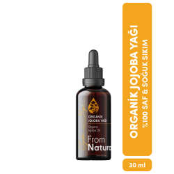 From Natura Organik Soğuk Sıkım Jojoba Yağı 30 ml - 2