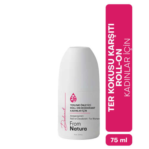 From Natura Kadınlar İçin Terleme Önleyici Roll-on Deodorant 75 ml - 2