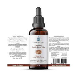 From Natura Organik Soğuk Sıkım Tatlı Badem Yağı 30 ml - 2
