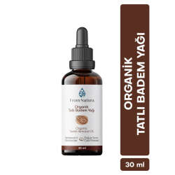 From Natura Organik Soğuk Sıkım Tatlı Badem Yağı 30 ml - 4