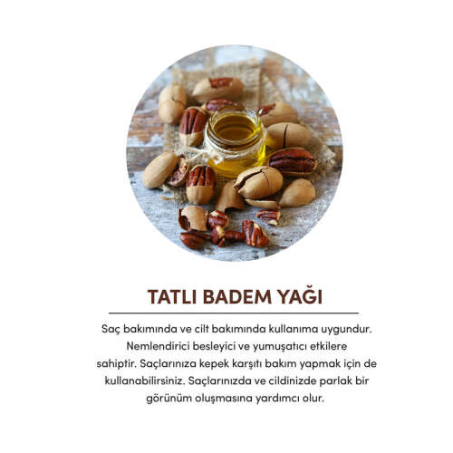 From Natura Organik Soğuk Sıkım Tatlı Badem Yağı 30 ml - 6