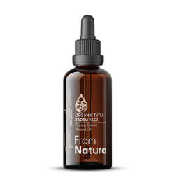 From Natura Organik Soğuk Sıkım Tatlı Badem Yağı 30 ml - 2