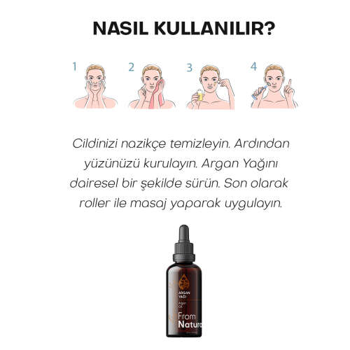 From Natura Organik Soğuk Sıkım Argan Yağı 30 ml - 5