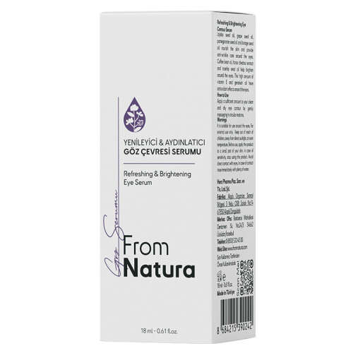 From Natura Yenileyici ve Aydınlatıcı Göz Çevresi Serumu 18 ml - 5