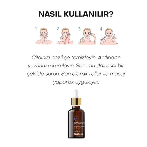 From Natura Yenileyici ve Aydınlatıcı Göz Çevresi Serumu 18 ml - 5
