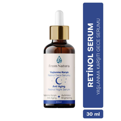 From Natura Yenileyici Yaşlanma Karşıtı Retinol Gece Serumu 30 ml - 1