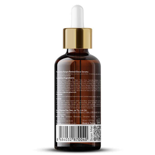 From Natura Yenileyici Yaşlanma Karşıtı Retinol Gece Serumu 30 ml - 2