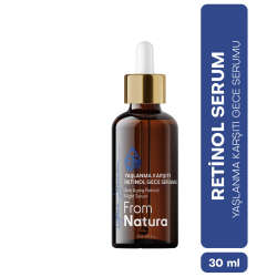 From Natura Yenileyici Yaşlanma Karşıtı Retinol Gece Serumu 30 ml - 2