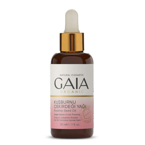 Gaia Organic Soğuk Sıkım Kuşburnu Yağı 30 ml - 1