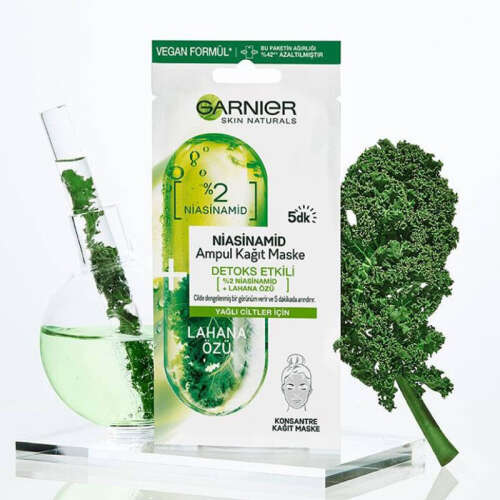 Garnier Niacinamide Detoks Etkili Ampul Kağıt Maske 15 gr - 2