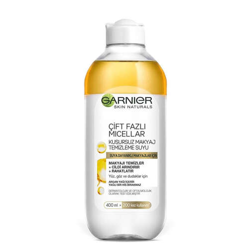 Garnier Çift Fazlı Micellar Makyaj Temizleme Suyu 400ml - 1