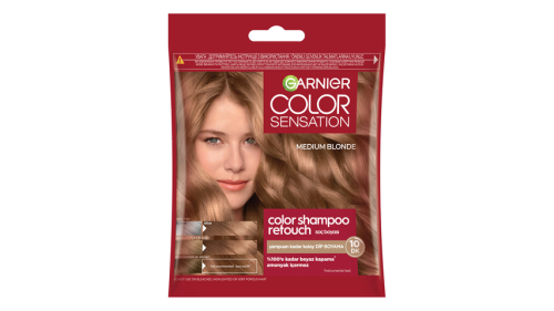 Garnier Color Sensation Color Shampoo Retouch Saç Boyası 7.0 - Garnier