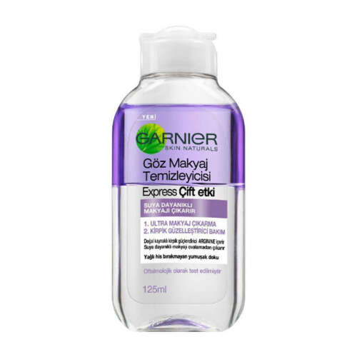 Garnier Express Çift Etkili Göz Makyaj Temizleyici 125 ml - Garnier