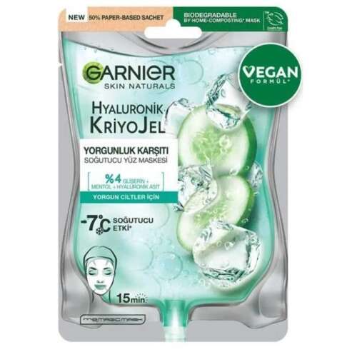 Garnier Hyaluronik Kriyo Jel Yorgunluk Karşıtı Maske 27 gr - 1