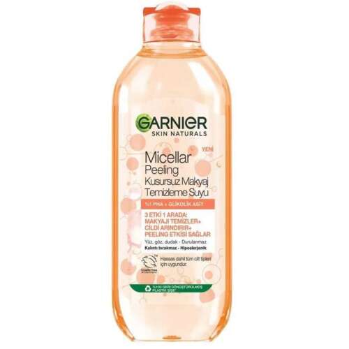 Garnier Micellar Peeling Kusursuz Makyaj Temizleme Suyu 400 ml - Garnier