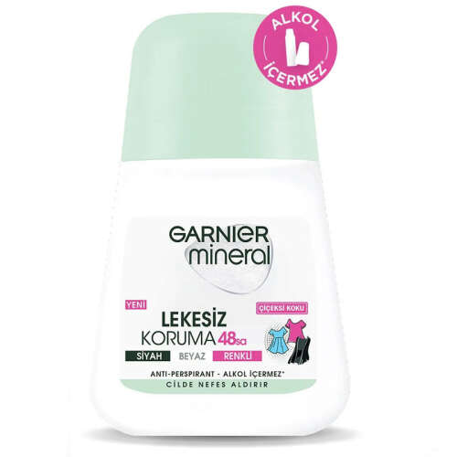 Garnier Mineral Lekesiz Koruma Anti Perspirant Roll on 50ml - Garnier