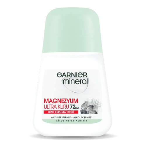 Garnier Mineral Magnezyum Ultra Kuru Roll-On 50 ml - 1