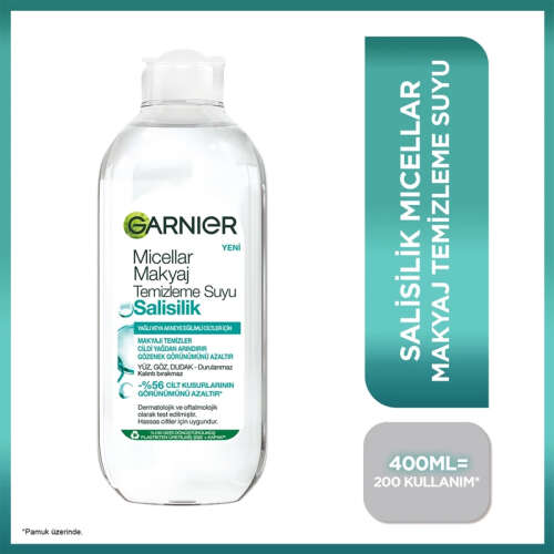 Garnier Salisilik Asit Micellar Makyaj Temizleme Suyu 400 ml - 2