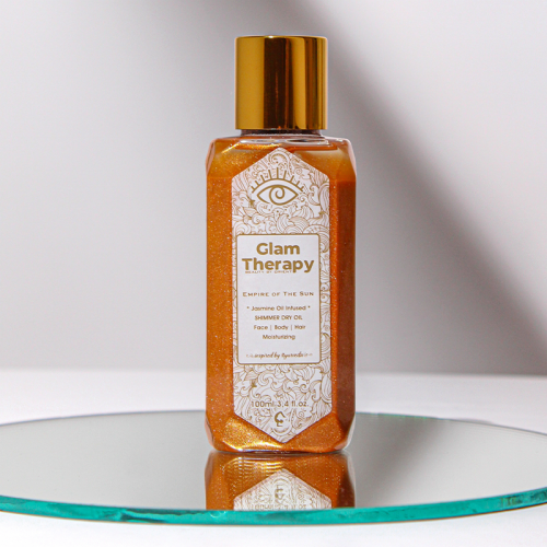 Glamtherapy Golden Dust Çok Amaçlı Işıltılı Kuru Yağ 100 ml - 3