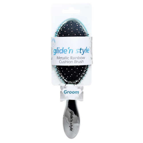 Glide'n Style Metalik Gökkuşağı Açma Tarama Fırçası - Gliden Style