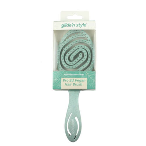 Glide'n Style Pro 3D Vegan Hair Brush - Gliden Style