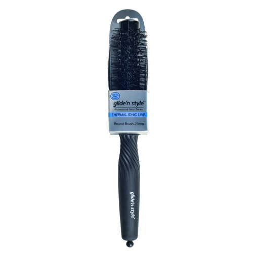 Gliden Style Thermal Ionic Yuvarlak Fırça – 25mm - Gliden Style