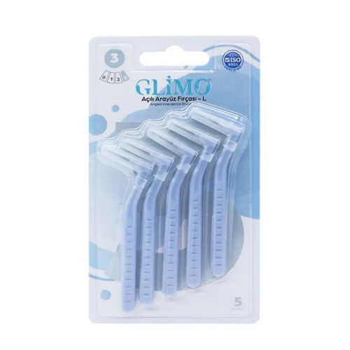 Glimo Açılı Arayüz Fırçası 0.57 mm 5 adet - Glimo