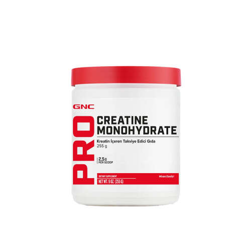 GNC Pro Creatine Monohydrate Takviye Edici Gıda 255 g - 1