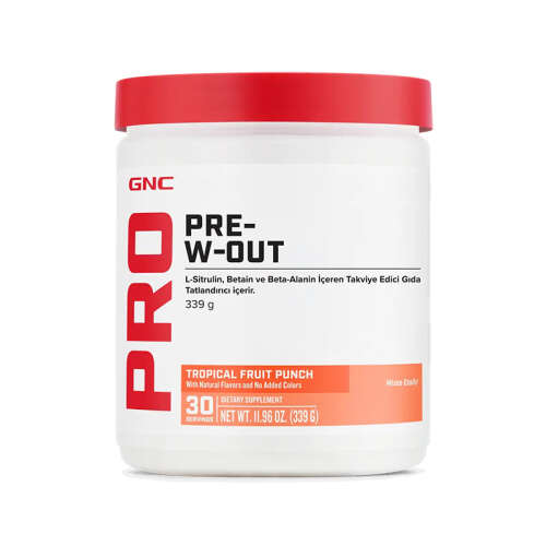 GNC PRO PRE W OUT 339 gr - GNC PRO