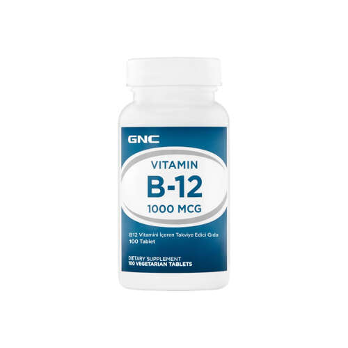 Gnc Vitamin B12 1000 mcg 100 Tablet - GNC
