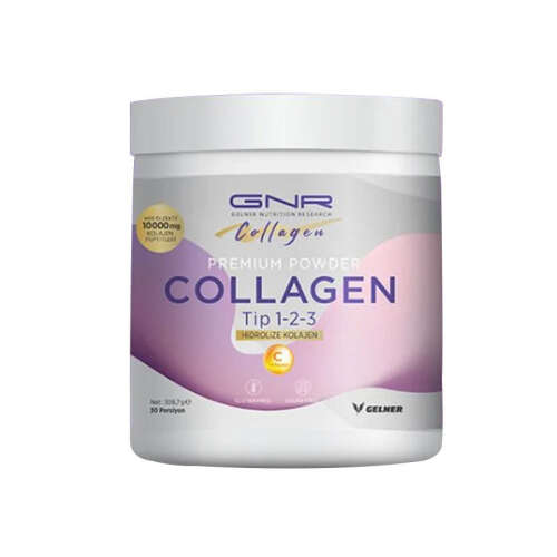 GNR Collagen Hidrolize Kolajen ve Vitamin C İçeren Takviye Edici Gıda 300 g - Gnr Collagen