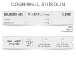 Goodday Cogniwell Sitikolin Takviye Edici Gıda 30 Tablet - 5