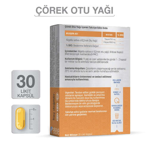 Goodday Çörek Otu Yağı Takviye Edici Gıda 30 Kapsül - 3