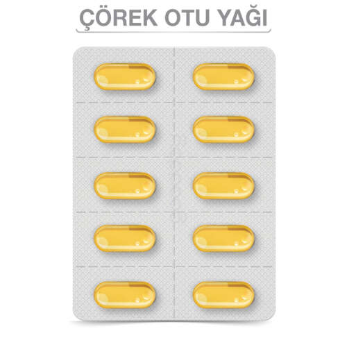 Goodday Çörek Otu Yağı Takviye Edici Gıda 30 Kapsül - 5